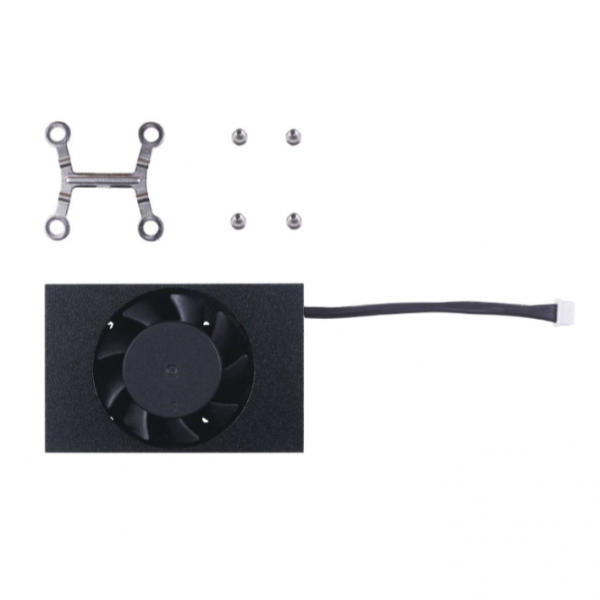 Jetson TX2 NX 모듈용 팬이 장착된 알루미늄 방열판 thumbnail 6